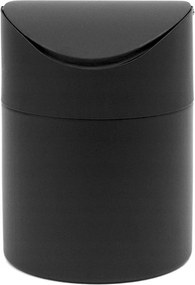 Szemetes Kosár Fekete Fürdőszoba Kis Asztali Szemetes Konténer