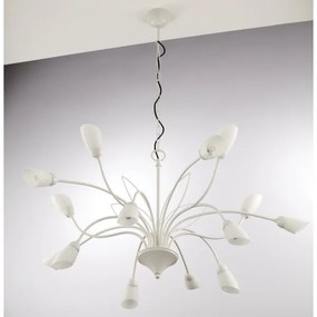 Jupiter 2062 - Láncos csillár GLORIOSA 15xG9/14W/230V krémszínű