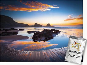 Fotótapéta Flizelina Tájkép Természet Tó Hegyek Nyugat 200x140 ragasztó