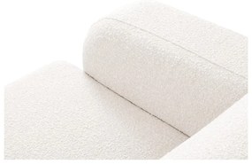 Fehér buklé sarokkanapé (jobb oldali) Molino – Micadoni Home