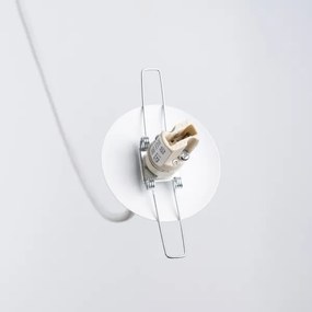 Sollux SL.1331 - Csillár zsinóron BRINA 1xG9/8W/230V fehér