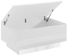 Dohányzóasztal Nasonat 90 x 60 (fekete) (tárolóhellyel). 1103746