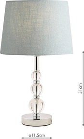 Laura Ashley Selby 3732148-Q Asztali lámpa IP20