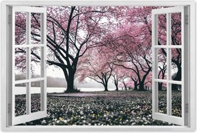 Poszterek 90x60 Fa Kilátás