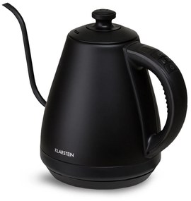 Klarstein Garcon, vízforraló, 1 L, 2000 W, melegentartó funkció, hattyúnyak, rozsdamentes acél