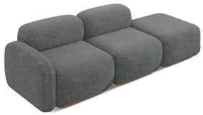 Szürke moduláris heverő (bal oldali) Ailani – Makamii