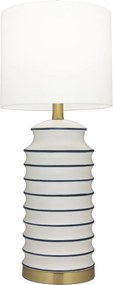 Cosmolight COASTAL T01026BR-WH Asztali lámpa 1x40W/E27 IP20