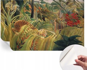 Öntapadós Stílusos Dekoratív Fotótapéta Egzotikus tigris 416x254 cm