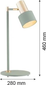 Argon DORIA 4276 Asztali lámpa 1x15W/E27 IP20