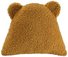 Barna buklé párna gyerek kanapéhoz Bear – Wigiwama