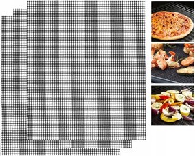 Grillszőnyegek Különböző Méretekben 3DB Tapadásmentes Háló