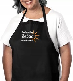 A legmenőbb nagymama a nap alatt Kötény Nagymamáknak Nagymama Napi Ajándék