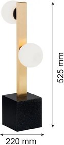 Argon FREEMONT 1044 Asztali lámpa 2x6W/G9 IP20