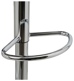 Fekete kárpitozott állítható magasságú bárszék szett 2 db-os (ülésmagasság 63 cm) – Casa Selección