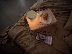 Világoszöld műanyag LED asztali lámpa (magasság 18 cm) Oblong – Zone