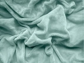 Mikroplüss lepedő SOFT 90x200 cm mentás