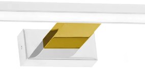 SHINE LED fürdőszobai tükörvilágítás, 13,8 W, 230 V, 60 cm, IP44, fehér/arany