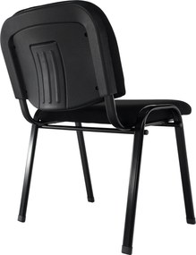Irodai szék, fekete, ISO ECO