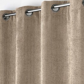 Világosbarna zsenília függöny 140x260 cm Leo – douceur d'intérieur