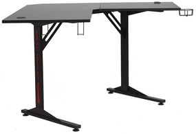 Sarok íróasztal B-219 fekete