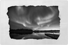 Poszterek 60x40 Északi fény Kiruna