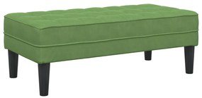 Pad Zöld 113x57x39 cm Velúr