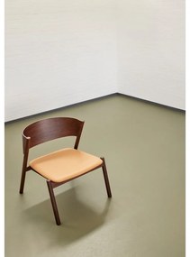 Sötétbarna fotel Oblique – Hübsch