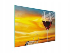 Üveg Vágódeszka 30x22 Bor Edzett Üveg