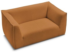 Mustársárga buklé kanapé 170 cm Giorgia – Bobochic Paris