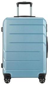 BONTOUR “SPINNER” közepes Duplakerekes Gurulós bőrönd, jégkék