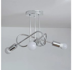 OXFORD felületre szerelhető csillár 3xE27/15W/230V fényes króm