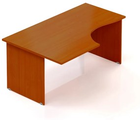 Visio ergonomikus asztal 160 x 100 cm, bal, cseresznye