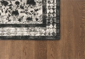 Antracitszürke gyapjú szőnyeg 200x300 cm Agnus Classic – Agnella