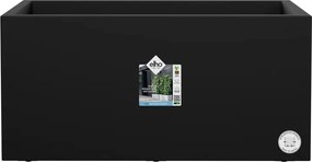 Virágtartó műanyag fekete Elho 80 cm x 39 x 38 cm