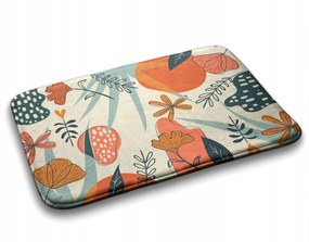 Puha szőnyeg Modern mintás Virágok Flóra 90x60 cm