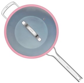 Wok serpenyő fedővel-kerámia felülettel ø 28 cm Meda 3.0 – FABINI