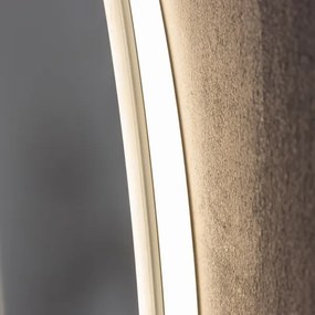 Brilagi - dimmelhető, fűtött LED-es tükör beépített világítással CLARA ECO LED/12W/230V átm. 60 cm IP44