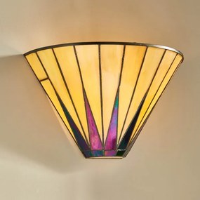 Endon 64046 - Tiffany DARK STAR fali lámpatest 1xE14/40W/230V