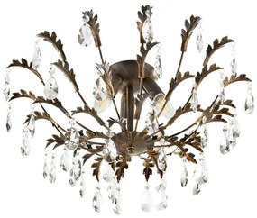 ONLI - TERESA mennyezeti lámpatest 3xE14/6W/230V bronzszínű