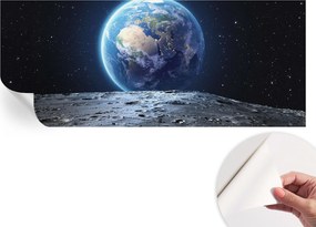 Dekoratív öntapadós fotótapéta az irodába Kozmikus panoráma 250x104 cm