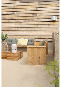 Drop világosszürke gázlámpa, magasság 37 cm - Cosi