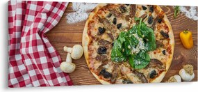 Pizza képe (120x50 cm)