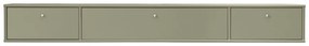 Khaki TV-állvány 176x22x32,5 cm Mistral – Hammel Furniture