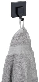 WENKO 71448800 - VACUUM-LOC QUADRO ED kampó, 6x7 cm, fekete