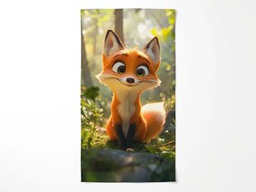 Gyorsan száradó strand fürdőlepedő VULPINA színes 70 x 140 cm, 100% mikroszál