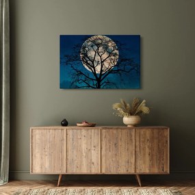 Fa képe teliholdkor (90x60 cm)