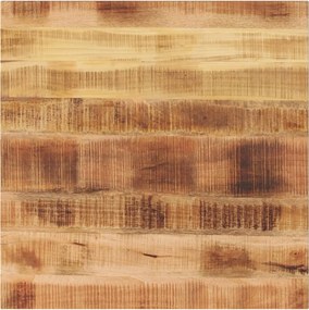 vidaXL tömör nyers mangófa négyzet alakú asztallap 70x70x1,5 cm