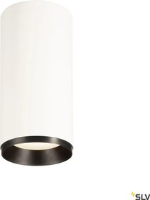 SLV 1004622 NUMINOS Hengeres Mennyezeti Lámpa Fehér, Fekete LED IP20