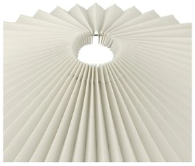 Fehér-ezüstszínű dimmelhető asztali lámpa textil búrával (magasság 36 cm) Taite – Blomus