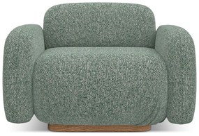 Világoszöld fotel Ailani – Makamii